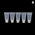 Miniatyrbilde 1 av 8: 5 stk Makeup Clear Plastic Lip Gloss Container Refillable Bottl 5ml