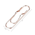 Miniatyrbilde 1 av 8: Multi-Purpose Paper Clips Paper Fix Clips Pen Clips Notebook Pi Rose Gold
