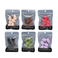 Miniatyrbillede 2 af 5: 6 stk Mini Makeup Svamp Powder Puff Skønhedssvamp Multicolor
