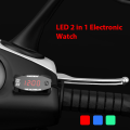 Pikkukuva 2 / 5: 2 in 1 Universal moottoripyörän elektronisen kellon volttimittari IP67 Red