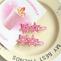 Pikkukuva 7 / 8: Y2K Star -hiusneula Shiny Star -hiusklipsit New Fashion Side Bang Du A7