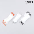 Miniatyrbilde 2 av 8: 10 stykker/pose DIY E Tools Coil forhåndslastet bomull bomull for Atom B