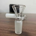 Pikkukuva 1 / 5: 14 mm laboratorio kirkas lasi borosilikaattikahva suppilo tyyppi keula White