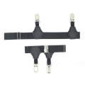 Miniatyrbilde 8 av 8: Kvinner Sexy Punk Goth PU skinn Elastisk strømpebånd Ben Lårring C Plastic single clamp