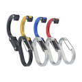 Miniatyrbillede 4 af 5: Hybrid Gear Clip - Karabinhage roterende krog Clip Non-Locking Str Red