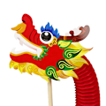 Pikkukuva 5 / 8: DIY Paper Dragon New Year Tee itse kolmiulotteinen vetokukka A3