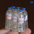 Pikkukuva 1 / 8: 12 Resin Mini Simulation Mineraalivesipullon malli Nukkelelut H A4