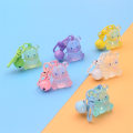 Pikkukuva 3 / 8: Luminous Bear Avaimenperä Väri Eläin Riipus Kello Avaimenperä Char White