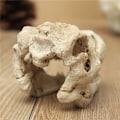 Pikkukuva 8 / 8: Resin Crocodile Skull Terrarium Reptile Fish Tank Ornament Aqua