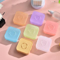 Pikkukuva 4 / 8: 1kpl laatikko Cosmetic Puff Makeup Sponge Powder Puff Drying Holder Light purple