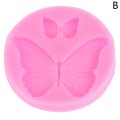 Miniatyrbillede 1 af 5: 1 Stk Butterfly Silikone Forme Mini Sommerfugle Kageform DIY Desse B
