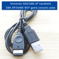 Miniatyrbilde 6 av 8: 1PC Black USB Charging Advance Line Cord Laderkabel For/SP/G