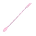 Miniatyrbillede 1 af 8: Silikonespatel Krukkeskraber Scoop Tip Lang dobbelthovedet Cosme Pink