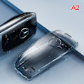 Miniatyrbild 1 av 5: TPU Transparent Car Key Case Cover för Benz Class Key Shell Pr A2