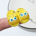 Miniatyrbild 5 av 8: 1 par Kawayi Dollhouse Minitofflor för dockskor A Yellow