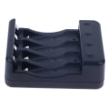 Miniatyrbillede 8 af 8: 4-slot Smart Ni-Zn batteriopladerindikator Ladekabel Sma Black