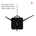 Pikkukuva 1 / 8: Mute Quartz DIY Seinäkello Movement Hine Silver Hands Repair Kit