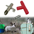 Miniatyrbild 1 av 8: Feeding Waterer Nippel Drinker För 8mm Vattenrör Vatten Conta