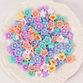 Pikkukuva 1 / 8: 50 kpl 3D Mini Flower Flatback Resin tarvikkeet Tee-se-itse askartelupuhelin 10