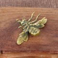 Miniatyrbild 5 av 5: Mässing Insekter Statyetter Miniatyrer Bee Tea Pet Prydnadsföremål Blomma