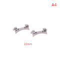Miniatyrbillede 1 af 5: Armbåndsur i rustfrit stål med buet endearmbånd A4