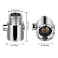 Pikkukuva 3 / 8: Head Arm Diverter Valve Suihkupää Bidee Ruiskupää Water Sh White