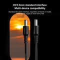 Miniatyrbillede 3 af 8: Type C til DC 5.5MM Opladning USB C til DC-stik til Wifi Rout