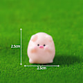 Miniatyrbild 1 av 8: Mini e Funny Pig Figur Car Dashboard Ornament Desktop Resin Cr 2