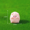 Miniatyrbillede 1 af 8: Mini e Funny Pig Figur Car Dashboard Ornament Desktop Resin Cr 2