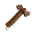 Pikkukuva 6 / 8: Bowknot-punotut puhelinlangalliset hiusnauhat Gray