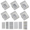 Miniatyrbilde 2 av 5: 5/10 stk 6 modeller Mesh Style Varmespiral For Erstatning Prebui N84-0.14Ω