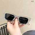 Pikkukuva 1 / 8: Neliönmuotoiset aurinkolasit Nainen Luxury Designer Retro Pieni suorakulmio S A3