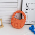 Miniatyrbild 1 av 8: Mode Mini Puffer Tote Bag Elegant telefonväska Key Pouch Simp A6