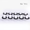 Miniatyrbillede 1 af 5: 50 stk Universal Auto Fastener Clips Fastholdelse af dørpanel Clips White