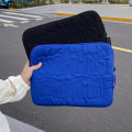 Miniatyrbild 3 av 8: Broderimönster e proof Laptop Sleeve Case 11 13 14 tum Black 11 inches