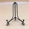 Miniatyrbillede 5 af 5: Jern Display Stand Sort Jern Staffeli Plade Display Foto Holder 7inch