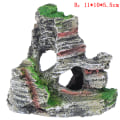 Miniatyrbilde 1 av 8: Mountain View Aquarium Rock Cave Tree Bridge Fish Tank Ornament B