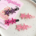 Pikkukuva 5 / 8: Y2K Star -hiusneula Shiny Star -hiusklipsit New Fashion Side Bang Du A7