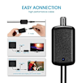 Miniatyrbillede 5 af 8: HDTV-antenneforstærker 4K Low Noise High Gain TV-signal