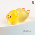 Pikkukuva 1 / 7: Luminous Mini Resin Luminous Chicken Ornament Patsas Miniature E