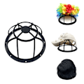 Miniatyrbilde 4 av 8: Baseball Caps Hatteholder Desktop Cap Holder Organizer Minimalistisk Black