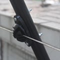 Miniatyrbillede 1 af 5: 10stk/parti Ringkrog Skrue Elhegn Plastisolator Alum