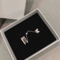 Miniatyrbilde 5 av 5: Kjederinger For kvinner Jenter Shiny Rhinestone Zircon Multi-layer