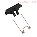 Miniatyrbild 7 av 8: Elektrisk Clipper Delar Svart Plast Svänghuvud Styrblock För Spring