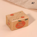 Pikkukuva 1 / 8: 1/12 Dollhouse Paperilaatikot Model Mini Simulation Fruit Box Nukke A7