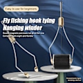 Miniatyrbilde 2 av 8: Fiske Fluebinding Spoleholder Bodkin Hackle Plier Dubbing Twi D