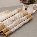Miniatyrbilde 1 av 7: 30x180 cm Burlap blonder Bordløper Natural Jute Rustikk Bryllup D 30*180CM