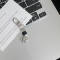Pikkukuva 1 / 8: Cross Keychain Creative pyörivä reppuriipus Silver-A7