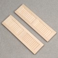 Pikkukuva 2 / 5: 1: 12 Dollhouse Mini ovi- ja ikkunatarvikkeet plain blank sh