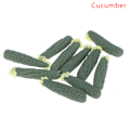 Miniatyrbillede 1 af 5: 10 Stk/sæt 1:12 Dukkehus Frugt Grøntsager Gulerod Tomat Radise Cucumber